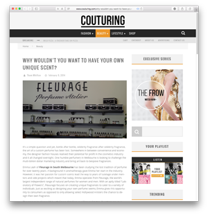 make a perfume Couturing review