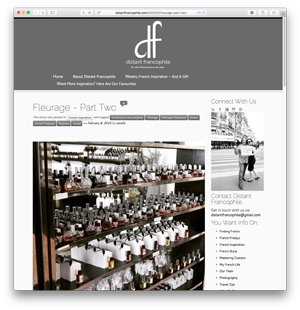 make a perfume Distant Francophile perfume making