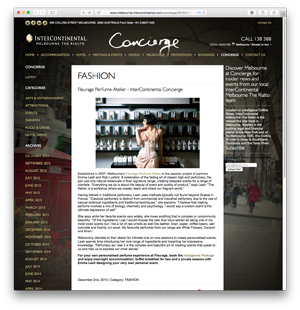 make a perfume Intercontinental review