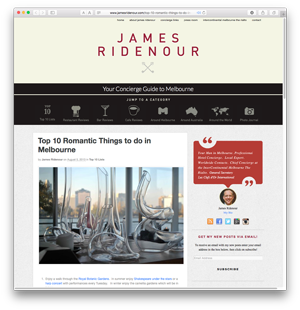 make a perfume James Ridenour review